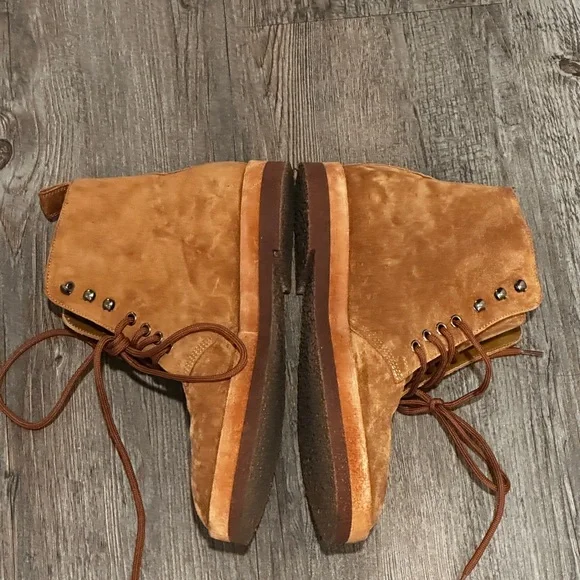 Jenni Kayne Brown Lace Up Boots - Picture 6 of 15